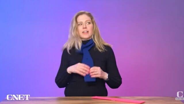 씨넷 브리짓 캐리 기자는 아이폰 포켓을 '애플의 라부부'라고 평하기도 했다. (사진=미국 씨넷)