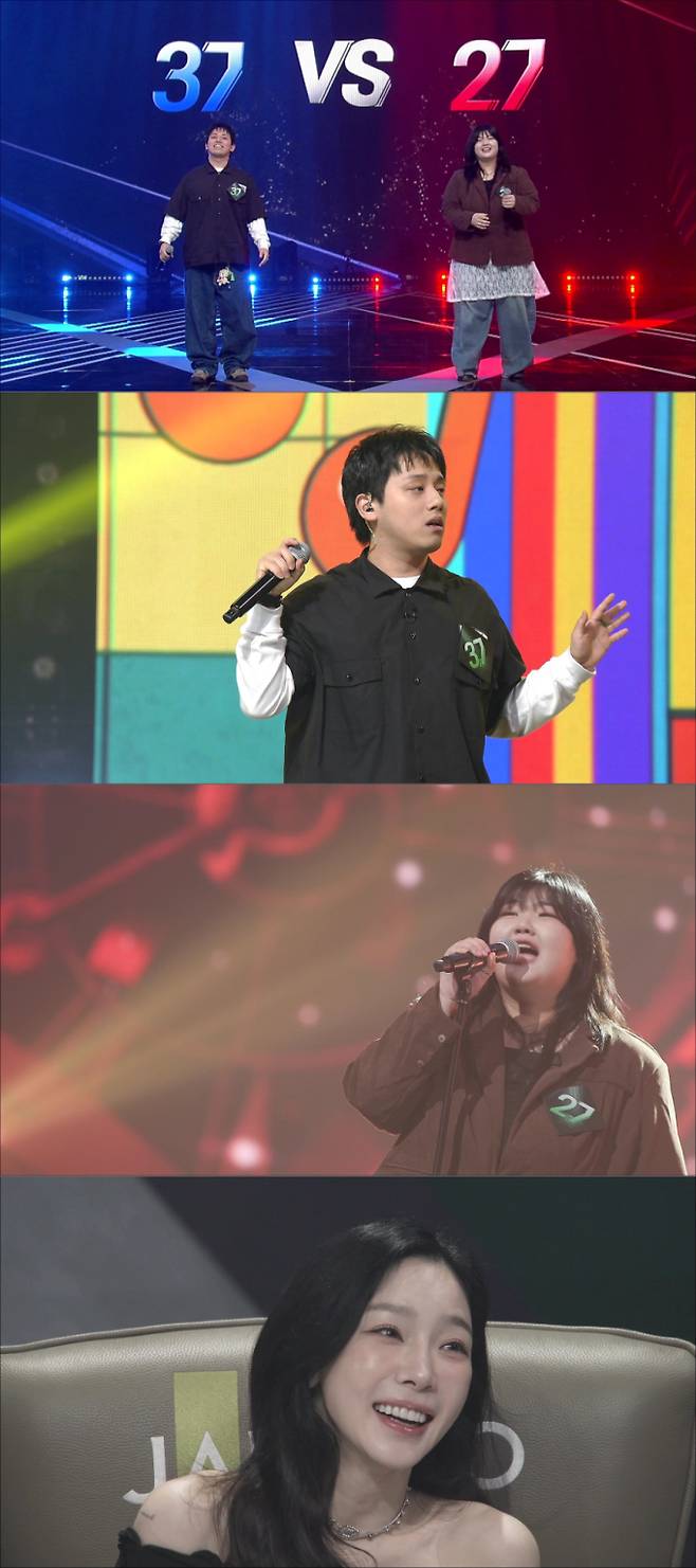 ‘싱어게인4’ 37호 VS 27호 (사진=JTBC)