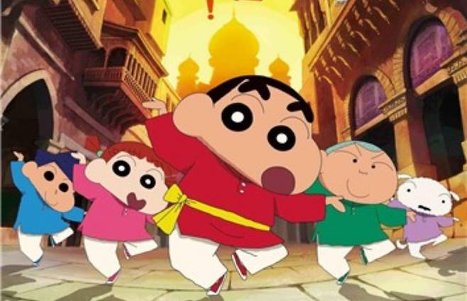 /사진=극장판 '짱구는 못말려: 초화려! 작열하는 떡잎마을 댄서즈' 중국 포스터