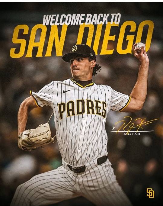 카일 하트 [샌디에이고 SNS 캡처]