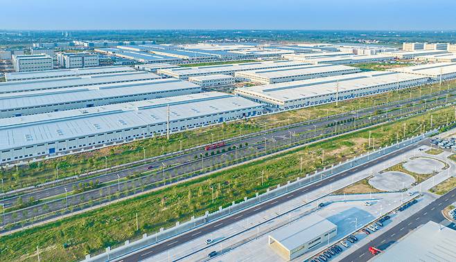 BYD 정저우공장 전경. [BYD]