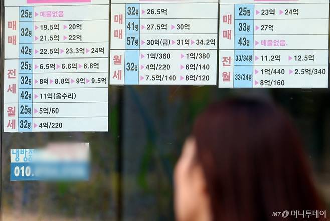 (서울=뉴스1) 김명섭 기자 = 10·15 주택시장 안정화 대책 이후  전세난이 더욱 심화될 것이란 우려가 나오고 있다. 전세를 끼고 주택을 매매하는 ‘갭투자’가 전면 금지되며 서울 전 지역 전세 매물이 크게 줄어든 상황에, 주택담보대출(주담대) 한도마저 줄며 매매에서 전세로 눈을 돌린 실수요자까지 늘어났다. 사진은 5일 서울 마포구 부동산 중개업소 모습.  2025.11.5/뉴스1  Copyright (C) 뉴스1. All rights reserved. 무단 전재 및 재배포,  AI학습 이용 금지. /사진=(서울=뉴스1) 김명섭 기자