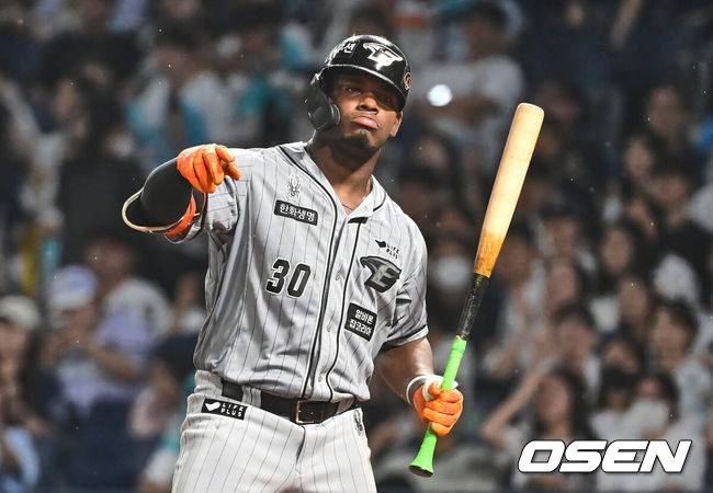 [OSEN=창원, 이석우 기자] 한화 이글스 페라자 042 2024.07.18 / foto0307@osen.co.kr