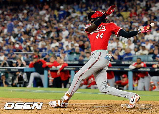 [사진] 신시내티 엘리 데 라 크루즈. ⓒGettyimages(무단전재 및 재배포 금지)