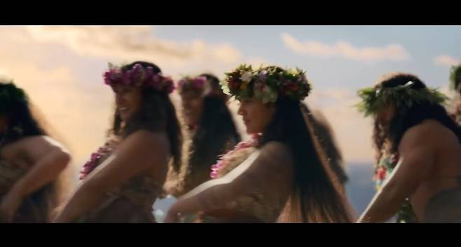 영화 '모아나' 티저 영상 스틸컷. 유튜브 채널 'Disney Korea' 영상 캡처