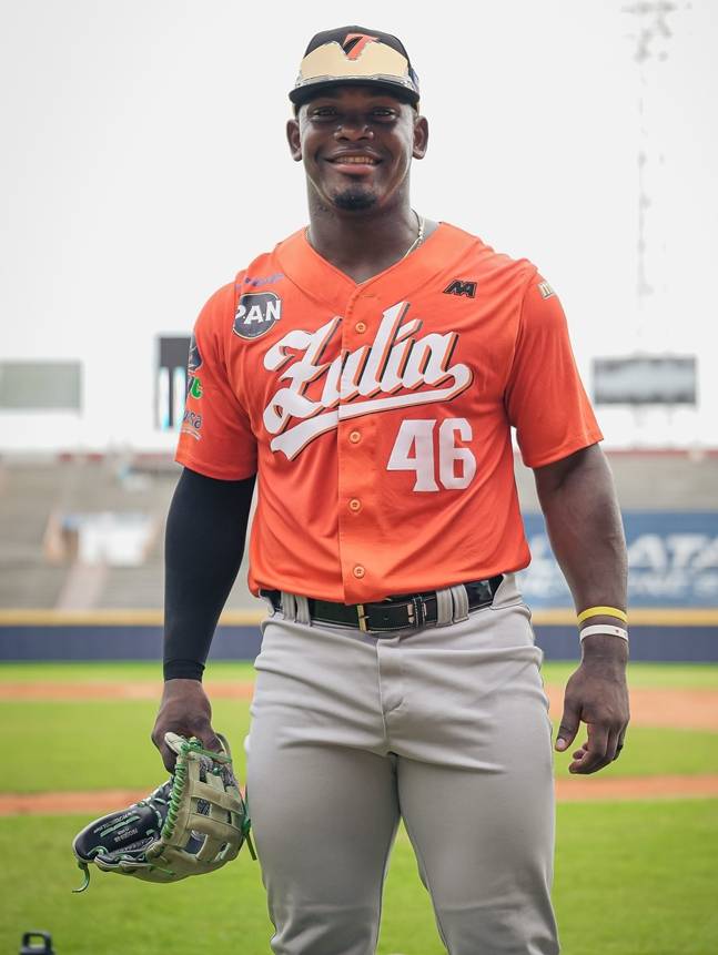 현재 베네수엘라 윈터리그를 소화하고 있는 페라자의 모습. /사진=아길라스 델 줄리아 공식 SNS