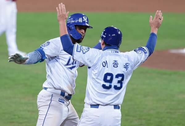 디아즈는 리그 최초 50홈런-150타점을 기록했다. (사진=삼성)