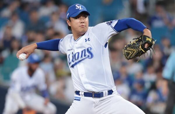 19일 2025 KBO 2차 드래프트를 통해 롯데 자이언츠로 이적하게 된 투수 최충연. /사진=삼성 라이온즈