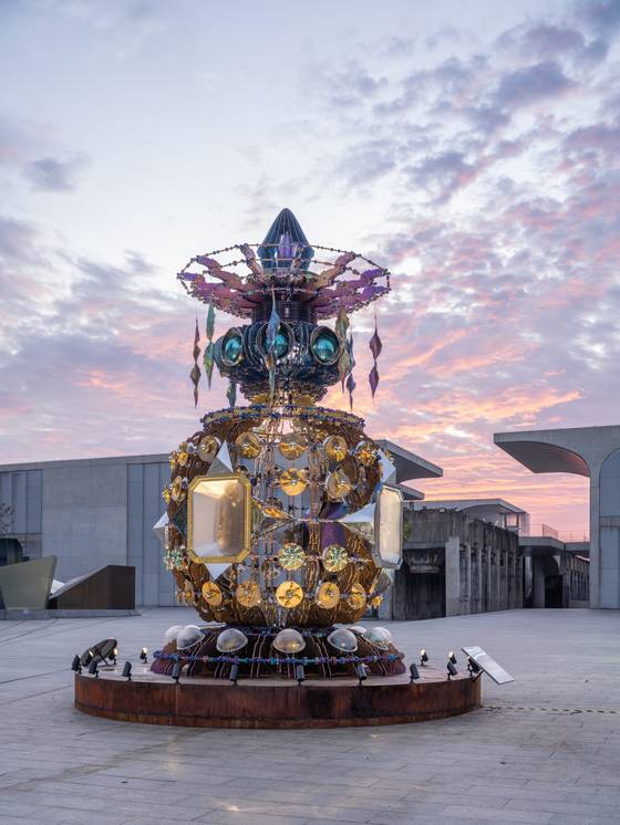 "Birth" is installed at the Long Museum in Shanghai, China. [WALLACE CHAN]