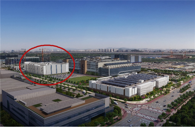 앰코테크놀로지코리아 송도공장 신축 테스트동 조감도. [인천경제청]