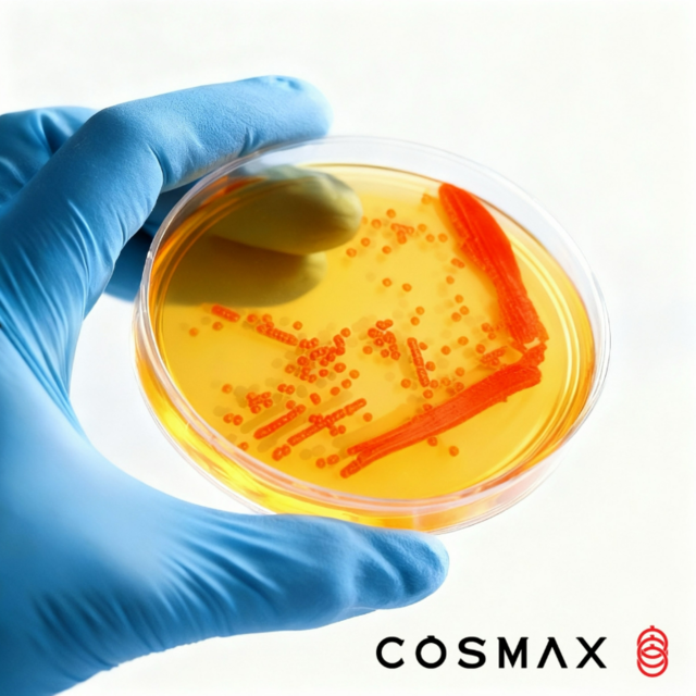 미생물을 연출한 이미지. 코스맥스 제공