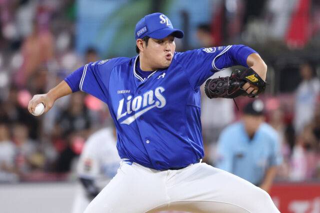 삼성 라이온즈 김대호./삼성 라이온즈