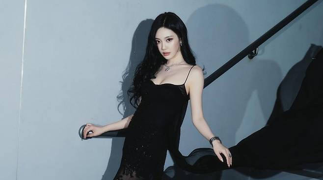 걸그룹 에스파의 중국인 멤버 닝닝. [에스파 인스타그램 캡처]