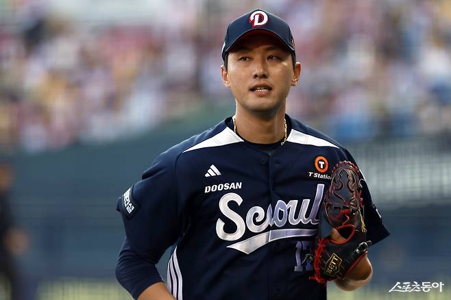 홍건희가 옵트아웃을 행사했다. 이번 FA 시장에 나온 불펜투수들에게도 적잖은 영향을 미칠 분위기다. 사진제공｜두산 베어스