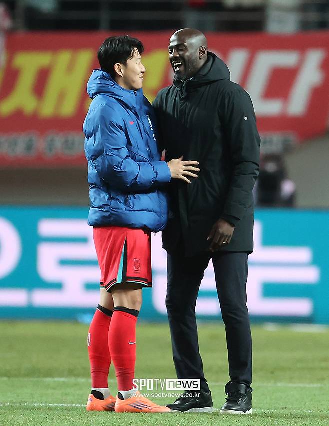 ▲ 오토 아도 감독 손흥민 ⓒ곽혜미 기자