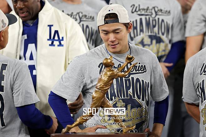 ▲ 2025 월드시리즈 MVP에 선정된 야마모토 요시노부.