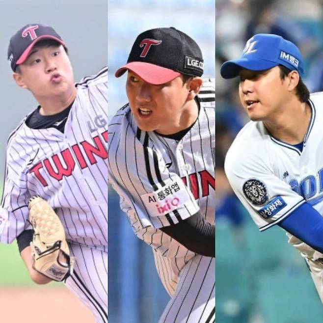 왼쪽부터 김주완, 김영준, 최충연. /사진=OSEN 제공