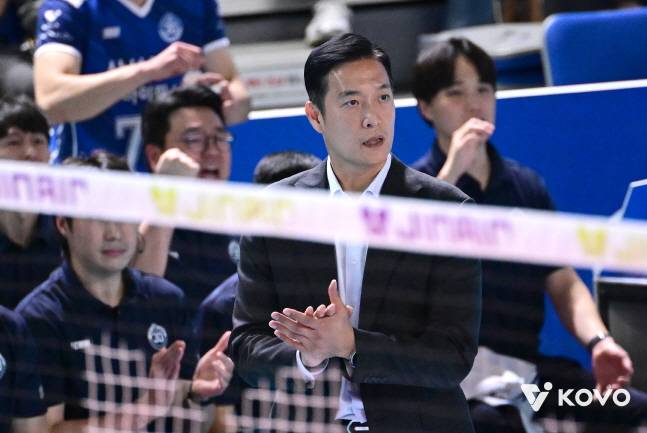 김상우 삼성화재 감독. /사진=KOVO 제공