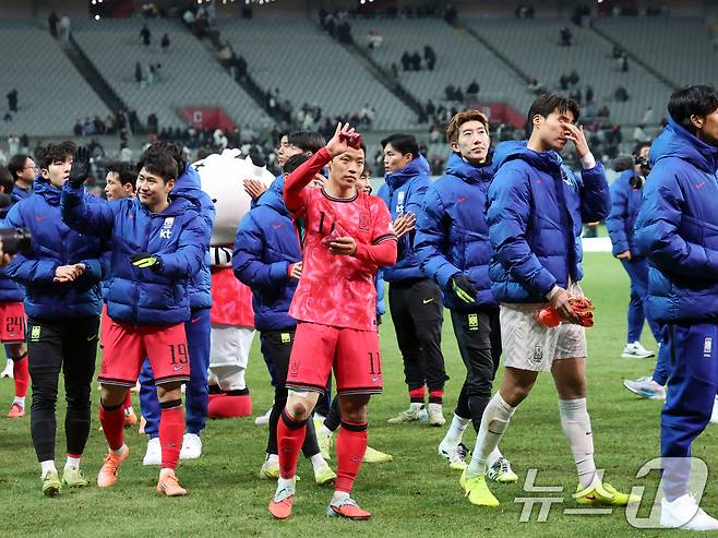 국제축구연맹(FIFA) 랭킹 22위를 유지한 한국 축구. /뉴스1 ⓒ News1 황기선 기자