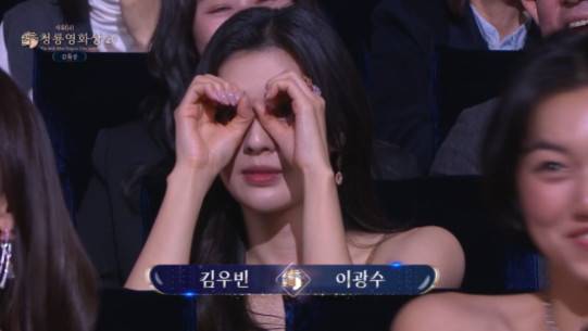 제46회 청룡영화상 KBS 방송 화면 캡처