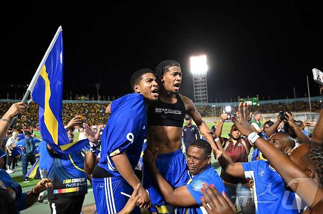 52년 만에 월드컵 본선에 진출한 아이티. ⓒ AFP=뉴스1