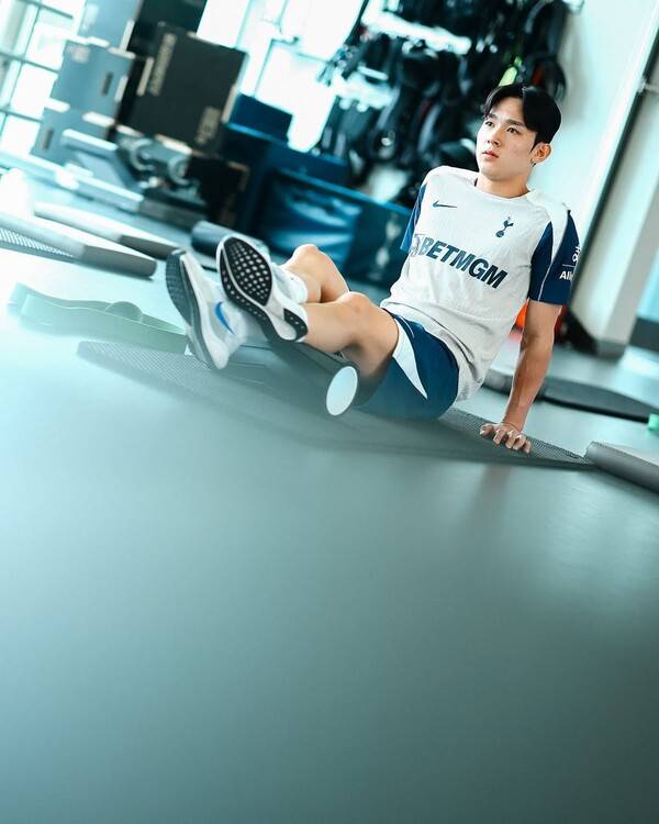 토트넘 홋스퍼 시절 양민혁. /사진=토트넘 홋스퍼