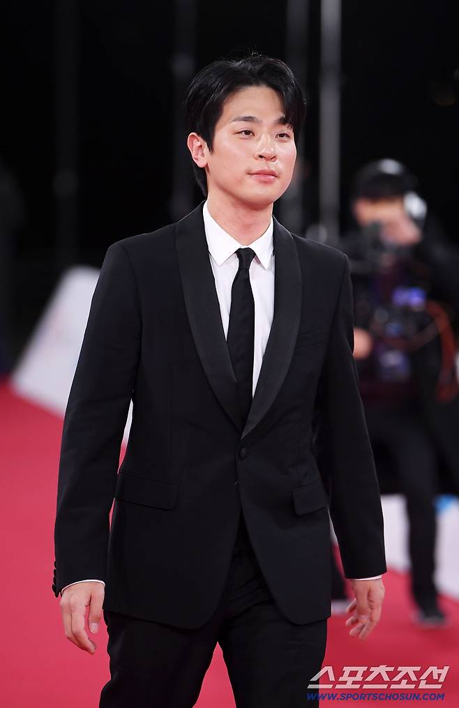 제46회 청룡영화상 시상식이 19일 여의도 KBS홀에서 열렸다. 박정민이 레드카펫을 빛내고 있다. 정재근 기자 cjg@sportschosun.com/2025.11.19/