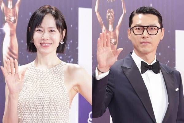 제46회 청룡영화상 시상식에 참석한 배우 손예진, 현빈. 25.11.19 ⓒ이혜영 기자 lhy@hankooki.com