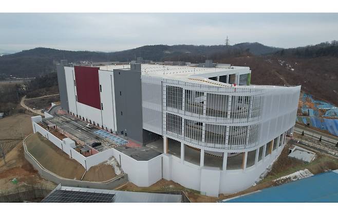 경기 평택시 청북읍 후사리 물류센터 전경. /디에이건설 제공