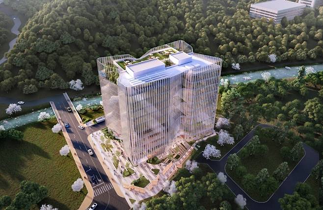 HK이노엔이 올 3분기 차입금을 늘리며 유동성을 확보했다. 사진은 HK이노엔 스퀘어. /사진=HK이노엔