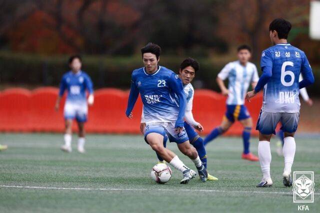 20일 단국대학교 천안캠퍼스 운동장에서 열린 '2025 대학축구 U-리그1 왕중왕전' 단국대와 울산대의 결승전 경기./대한축구협회