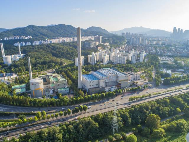 강남 자원회수시설 전경. 사진 제공=서울시