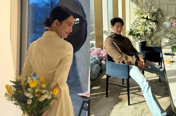 신민아 김우빈 / 사진=각 SNS 캡처