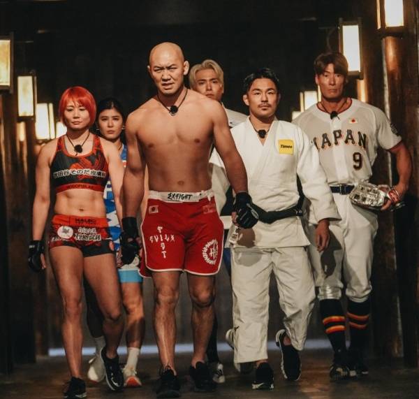 넷플릭스 피지컬:아시아 일본팀 / 사진=오카미 유신 SNS
