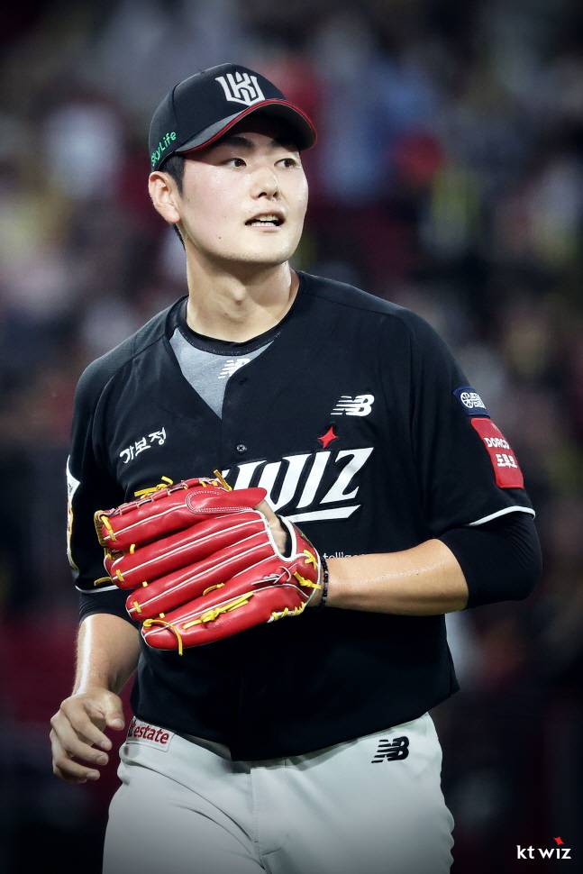 SSG가 2차 드래프트로 KT에서 영입한 최용준. /사진=KT 위즈 제공