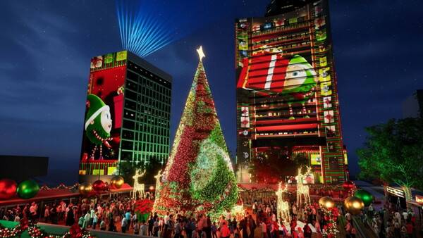 윈터페스트 몰입형 라이트 쇼 인 센트럴 / 홍콩관광청