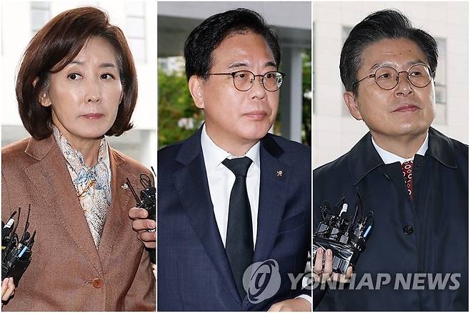나경원·송언석·황교안 [연합뉴스 자료사진]