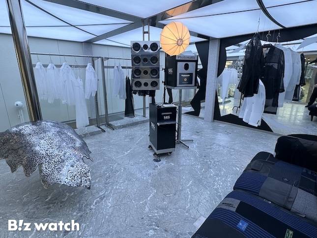 지이크 서촌 하우스 2층의 포토존. / 사진=정혜인 기자 hij@