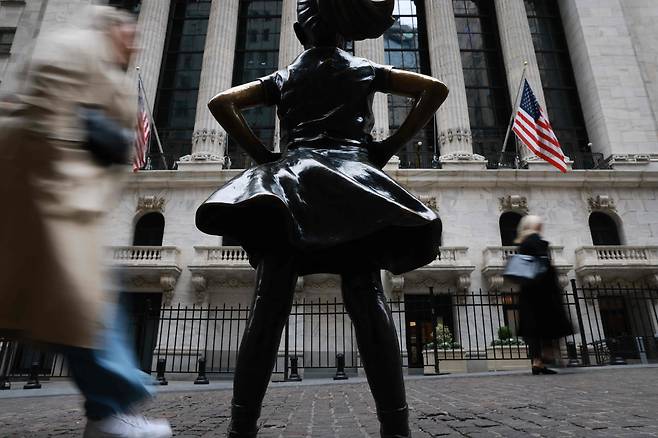 20일 발표된 미국 노동통계국의 9월 고용보고서는 시장에 불확실성을 불러 일으켰다./AFP 연합뉴스