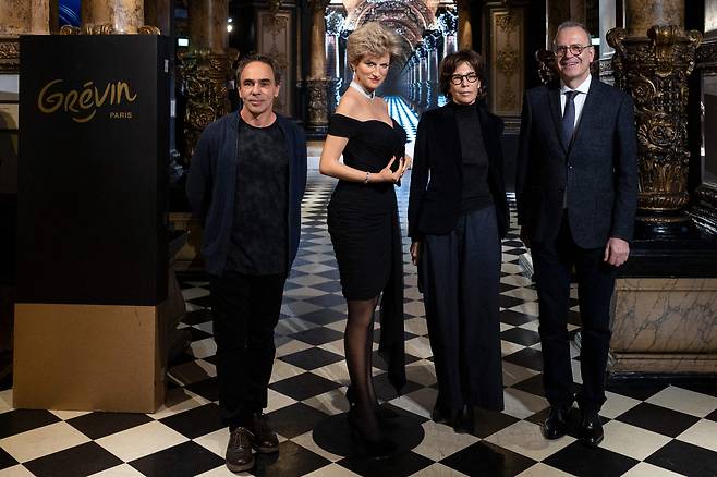 프랑스 파리 그레뱅 박물관에서 공개된 다이애나비 밀랍 인형. /AFP 연합뉴스