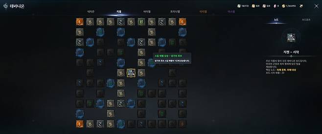 ▲ 데바니온 트리를 그려 나가는 것이 핵심!