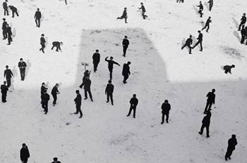 ‘서울정동배재중학교’, 1967. 영어교사로 근무하던 시절 찍은 사진이다. [사진 국립현대미술관]