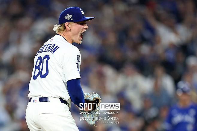 ▲ 토론토 블루제이스와 월드시리즈에 등판한 에밋 시한.