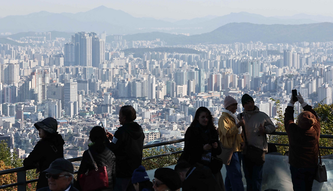 서울 도심 아파트 전경 [사진출처=연합뉴스]
