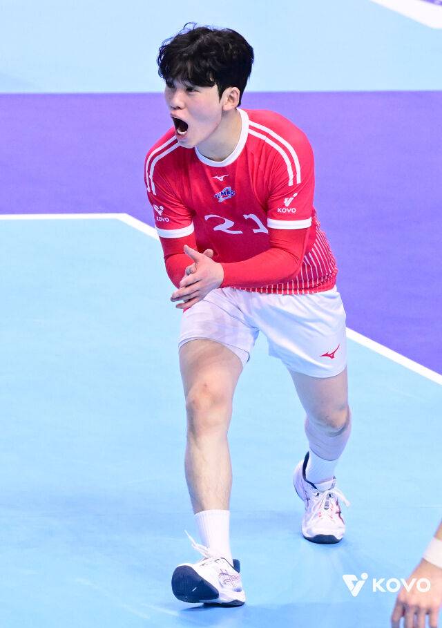 대한항공 리베로 강승일./KOVO