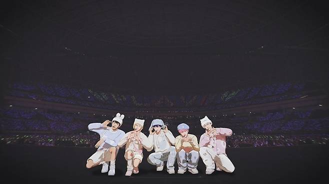 가상 아이돌 그룹 플레이브가 21일 저녁 서울 구로구 고척 스카이돔에서 첫 아시아 투어 앙코르 공연을 열었다. 플레이브 공식 트위터