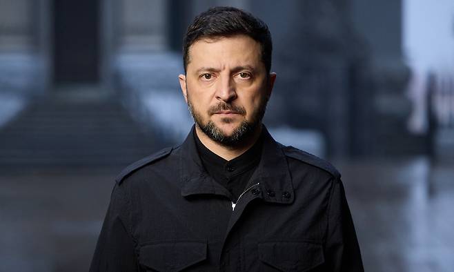 볼로디미르 젤렌스키 우크라이나 대통령. AP연합뉴스