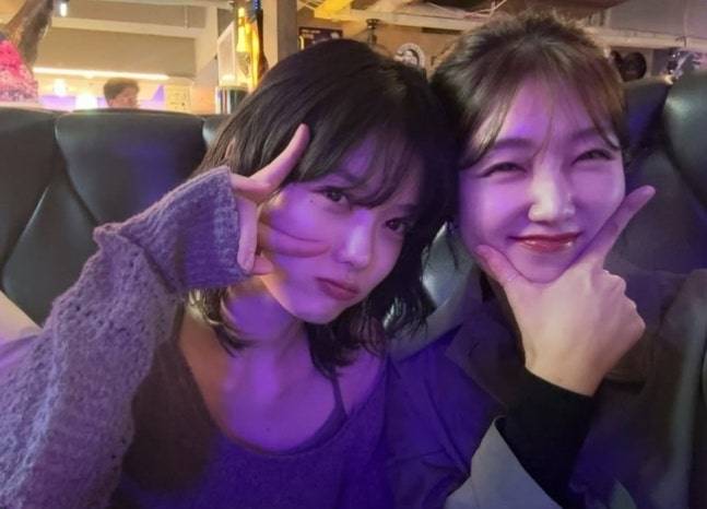 김유정-이서안. 사진 | 이서안 SNS