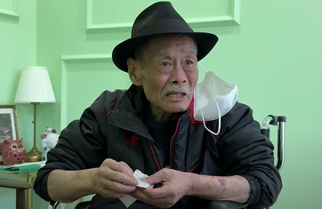 원로배우 남포동씨. 유튜브 '근황올림픽' 갈무리