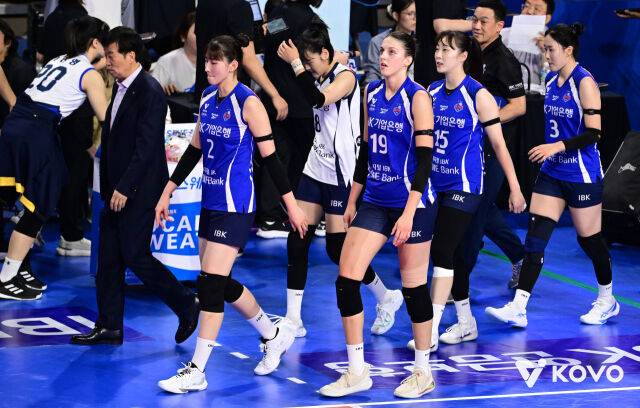 IBK기업은행 선수단./KOVO